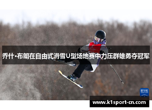 乔什·布朗在自由式滑雪U型场地赛中力压群雄勇夺冠军